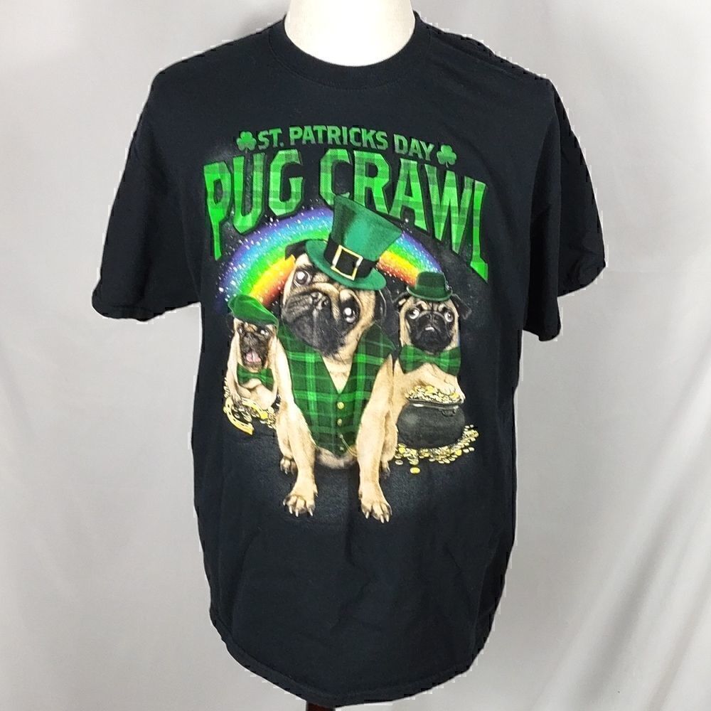 St.Patrick's Day Pug Crawl Men's Tee